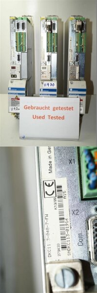 Rexroth  indramat DKC11.3-040-7-FW  used  FWA-ECODR3-SMT-01VRS-MS