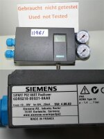 Siemens Sipart PS2 Hart positioner  6DR5210-0EG21-0AA0