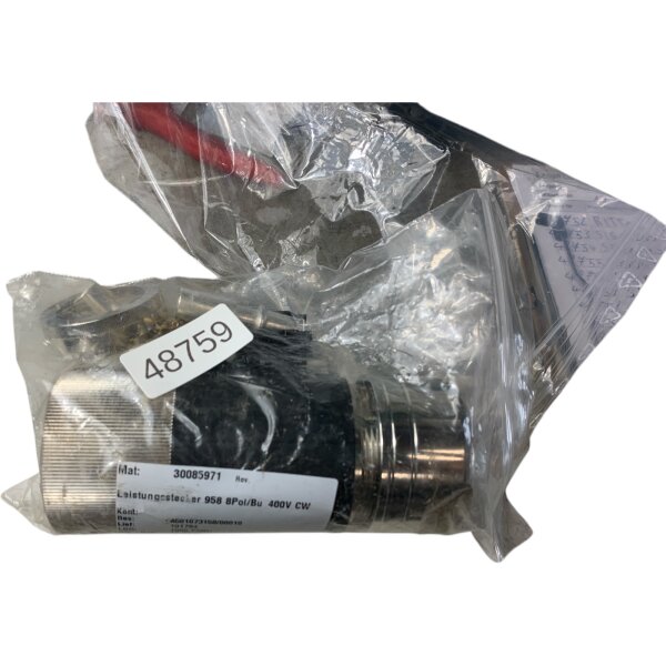 Leistungsstecker 958 8 Pol 4501073158/00010  400v cw