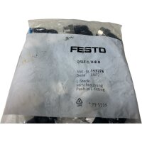 Festo QSLF-1/8-8-B v L-Steckverschraubung 153276 Inhalt 10 Stück!