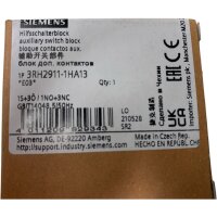 Siemens 3RH2911-1HA13 Hilfsschalterblock