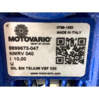 MOTOVARIO NMRV-P 090  i=50 + NMRV 040  i=10 Schneckengetriebe 8975166-031 + 8899673-047