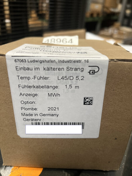 Sensus PolluCom E Wärmezähler- 110 mm Kompaktgerät 88516301-FW2