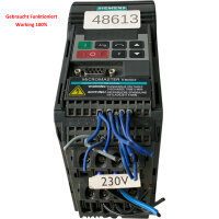 Siemens MICROMASTER Vector 6SE3212-6CA40 Frequenzumrichter
