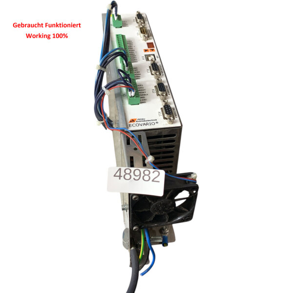 Jenaer Antriebstechnik ECOVARIO 414AR-AA-000-000 Servo Amplifier