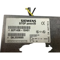 Siemens SITOP power20 6EP1436-1SH01 Stromversorgung Netzteil