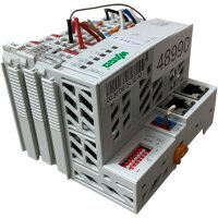WAGO 750-614 + 750-431 + 750-353 Potentialeinspeisungen Modulblock