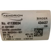 KENDRION 41130034 4133413I07 Bremse 434437