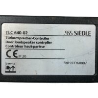 SIEDLE TLC 640-02 Türlautsprecher-Controller