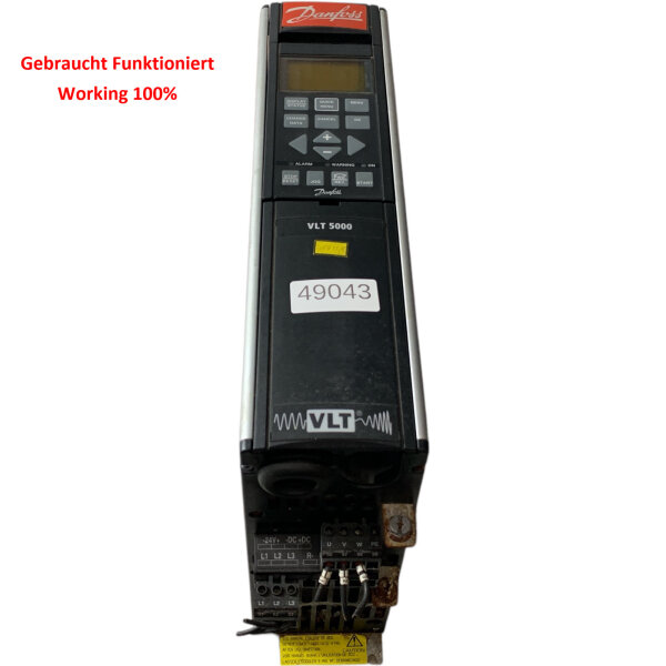 Danfoss VLT5001PT5B20STR3D0F00A00C0 175Z0031 Frequenzumrichter 1,7 KVA