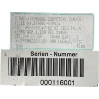 BÜRKLE SCHÖCK 149001-510514 Stromversorgung...