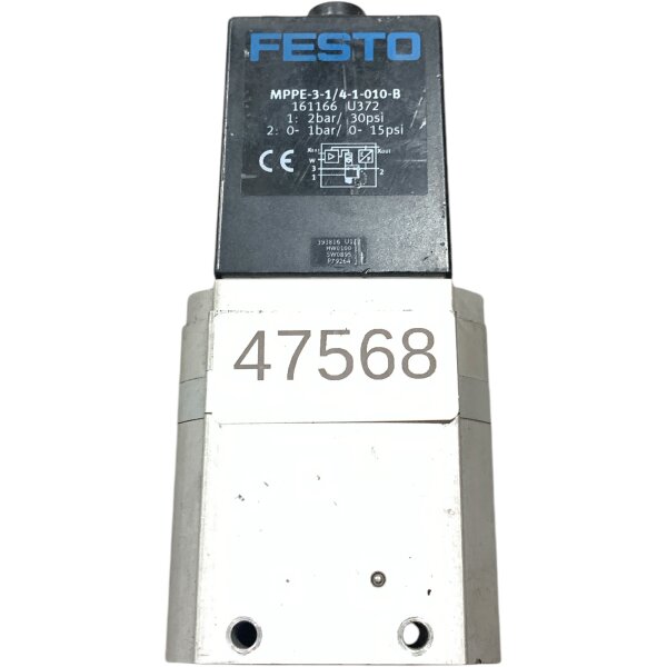 Festo MPPE-3-1/4-1-010-B Proportional-Druckregelventil Ventil 161166