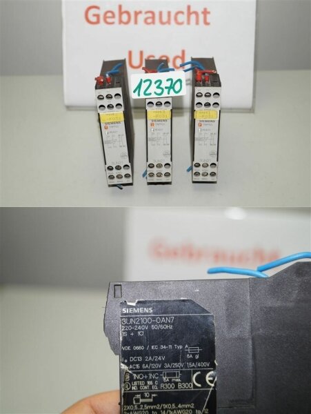 SIEMENS  3UN2100-0AN7  Thermistor Motorschutz Motorschutzschalter