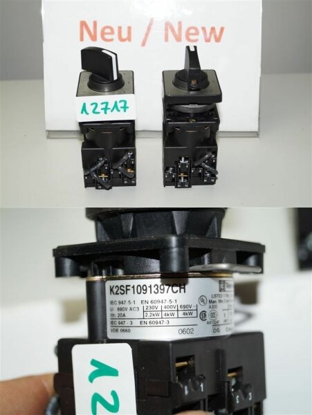 TELEMECANIQUE K2 K2SD1091397CH NOT-AUS-SCHALTER 4KW  CAM SWITCH Nockenschalter