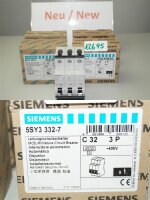 Siemens C 32 , 5SY3332-7 Leitungsschutzschalter,...