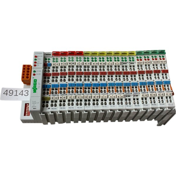 Wago 750-307 + 750-504 + 750-402 + 750-466 Komplettmodul