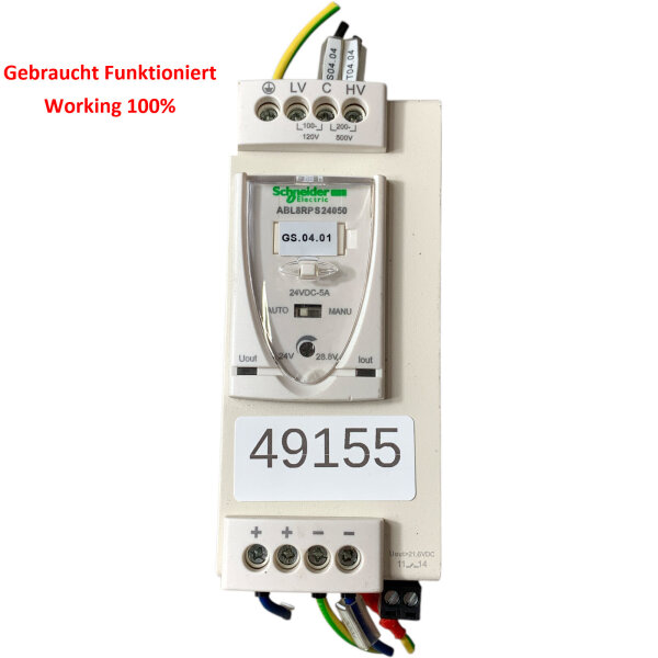 Schneider Electric Phaseo ABL8 RPS24050 Schaltnetzteil