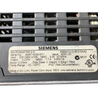 Siemens Micromaster410 6SE6410-2UB12-5AA0 Frequenzumrichter