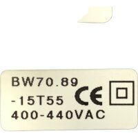 Müller BW70.89 15T55 400-440VAC...