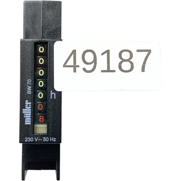 Müller BW70.18 15T55 230V 50Hz Betriebsstundenzähler