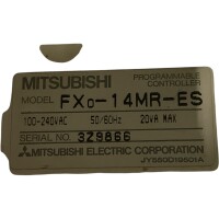 MITSUBISHI MELSEC FX0-14MR-ES Programmable Controller
