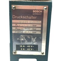 BOSCH 0 811 160 007 Druckschalter 0811160007