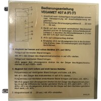 VEGAMET 407AFT Füllstandsfernanzeiger