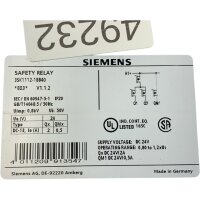 Siemens SIRIUS 3SK1112-1BB40 Sicherheitsrelais Relais
