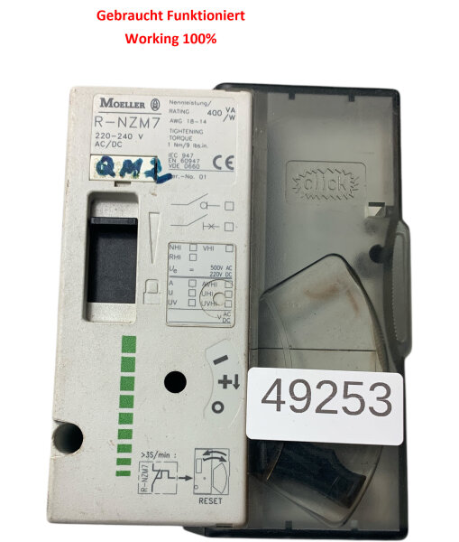 Moeller R-NZM7 Schutzschalter Schalter