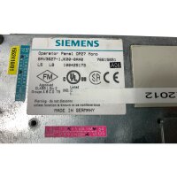 Siemens SIMATIC OP27 6AV3627-1JK00-0AX0 Operator Panel...