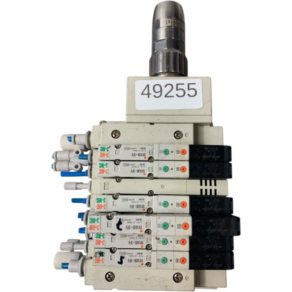 SMC SV1-LRO066 Ventilinsel mit Magnetventil 6 x SV1A00-5FU