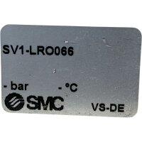 SMC SV1-LRO066 Ventilinsel mit Magnetventil 6 x SV1A00-5FU