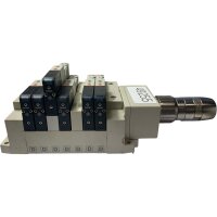 SMC SV1-LRO066 Ventilinsel mit Magnetventil 6 x SV1A00-5FU
