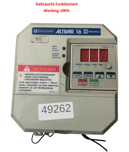 Telemecanique ALTIVAR16 ATV16U9M2 Frequenzumrichter