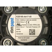 ebmpapst K2S165-AA17-05 Axiallüfter Lüfter