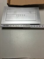 Klapp-Muschelgriff e-motion Standard, Zinkdruckguss alufarbig