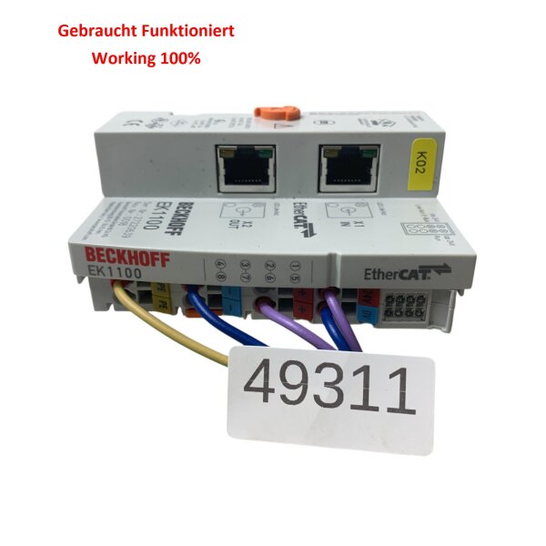 Beckhoff EK1100 Modul Rev. Nr. 0018