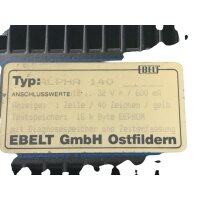 Ebelt Alpha140 Bediendisplay