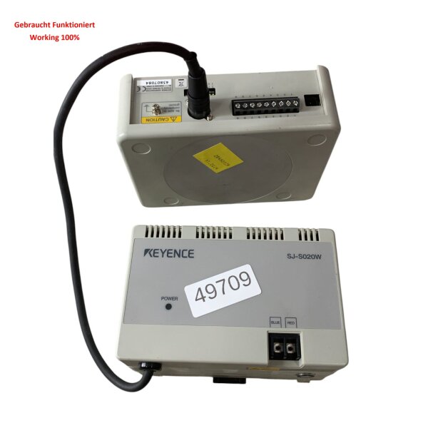 SET 2 STÜCK! KEYENCE SJ-S020W Punktverstärker