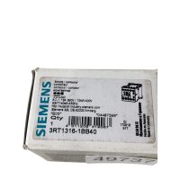 Siemens 3RT1316-1BB40 Schütz Contactor