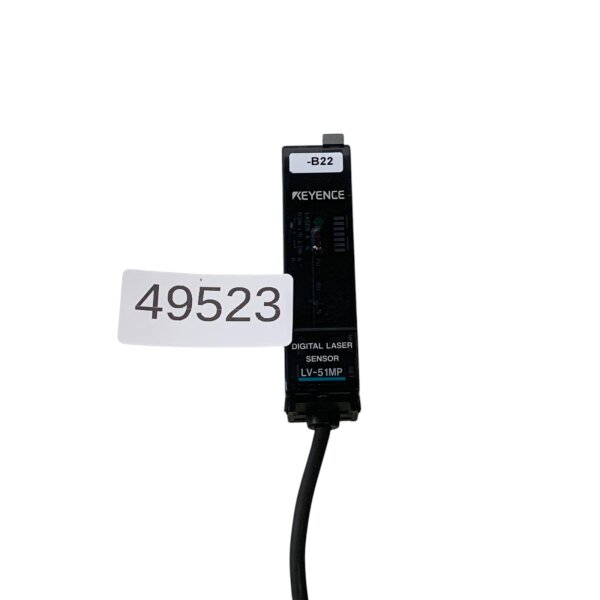KABEL GESCHNITTEN! Keyence LV-51MP Digital Laser Sensor