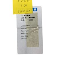 FESTO SLS-6-5-P-A 170485 Mini-Schlitten