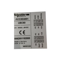 Schneider ACC3EA001 Braking Resistor Controller Module UBC60