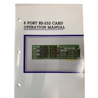 PC-COM ISA BUS 8 PORT RS-232/422 MULTI PORT SERIAL CARD