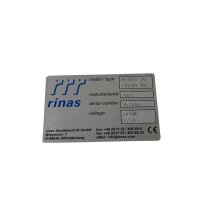 rinas HSR10 1h 19200 Bd Schaltschrankpanel 24VDC