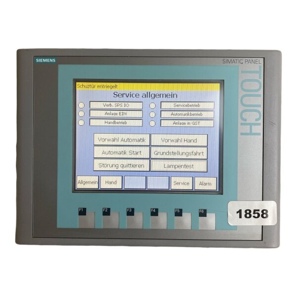 SIEMENS 6AV6647-0AD11-3AX0 SIMATIC PANEL TOUCH