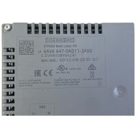 SIEMENS 6AV6647-0AD11-3AX0 SIMATIC PANEL TOUCH
