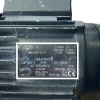 ATB 56 RBF0,09/2-71 Elektromotor + Gebläse