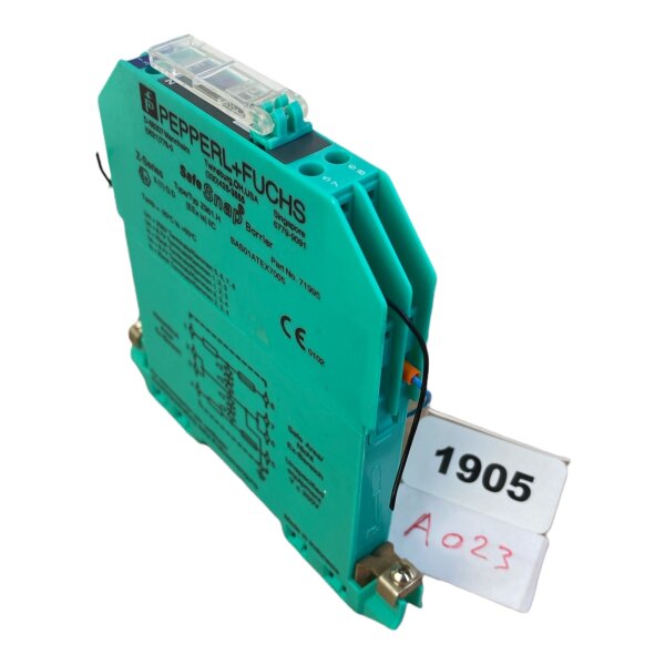 Pepperl+Fuchs Z-Series Z961.H Zenerbarrire Doppelkanal 71995