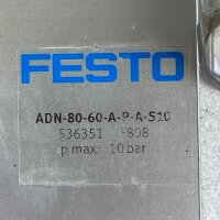 Festo ADN-80-60-A-P-A-S10 536351 + FK-M16X1,5